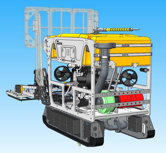 SME-ROV-65Hp-MOTOR,with-Fybroc-Centrifugal-Water-pump, for-Saab-Seaeye